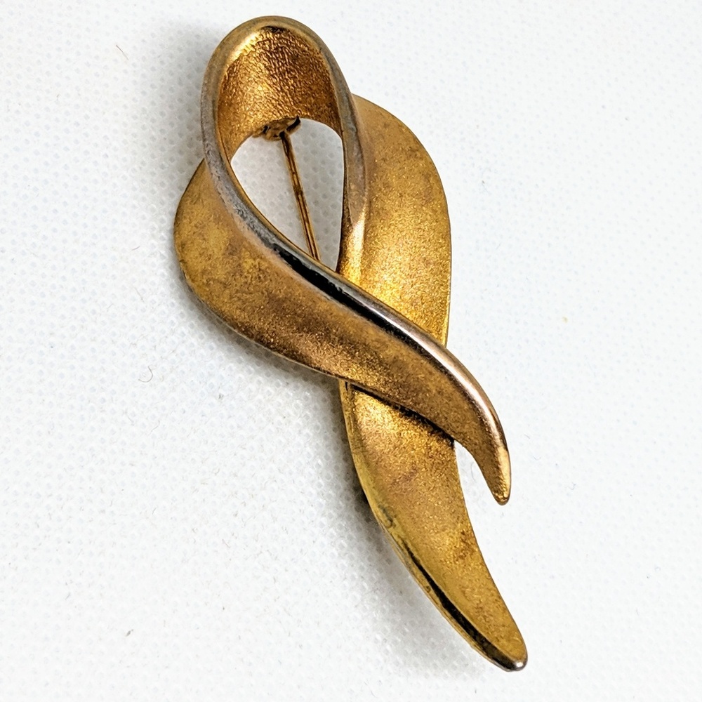 Vintage Ribbon Brooch by M Jent